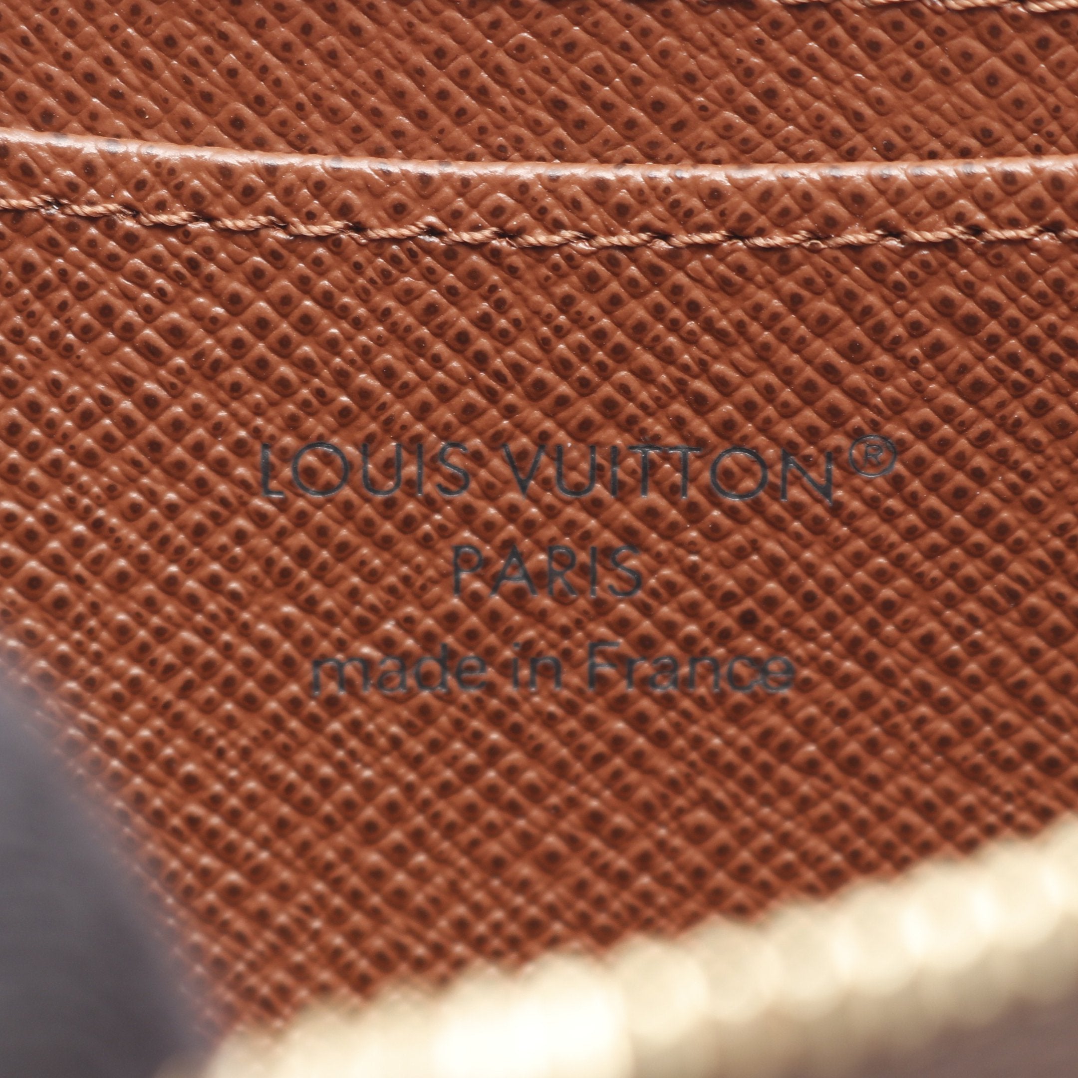 ジッピー コインパース モノグラム コインケース PVC ブラウン