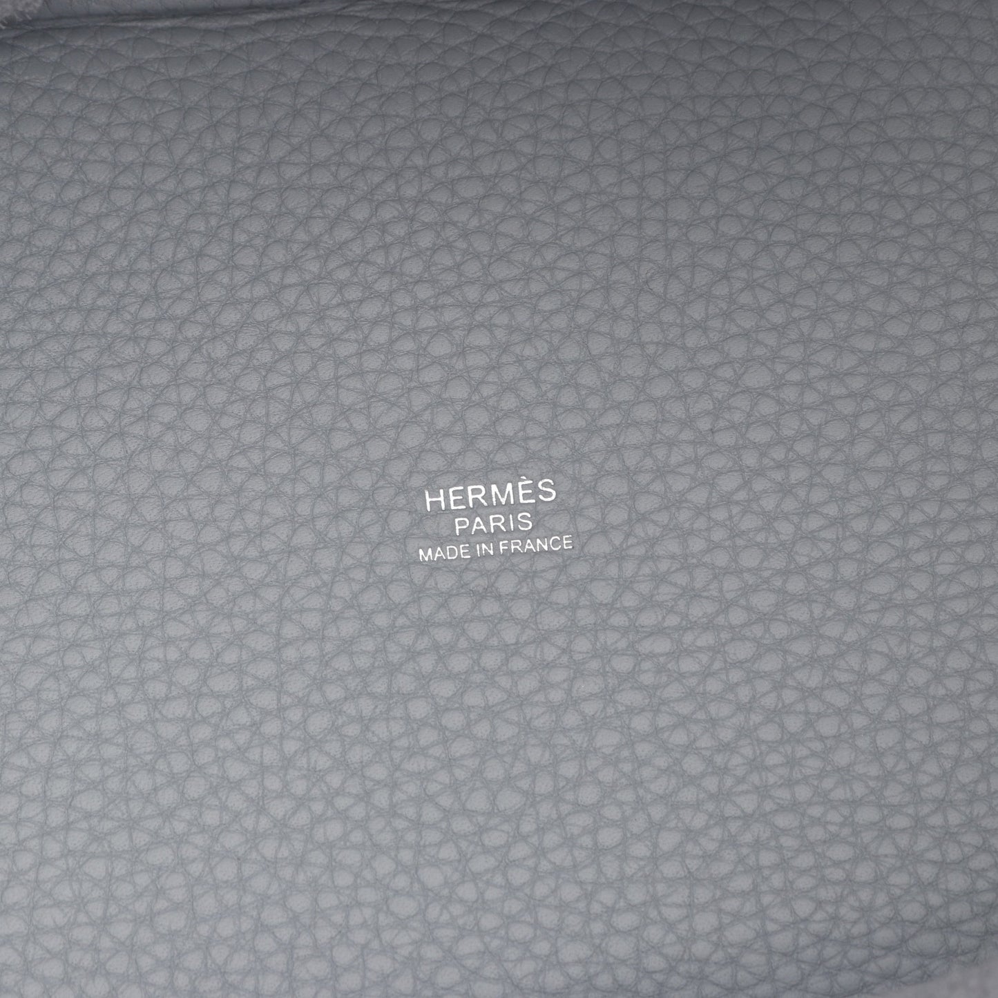 ピコタンロックPM グリパンタン ハンドバッグ トリヨンクレマンス グレー シルバー金具 K刻印 エルメス バッグ HERMES