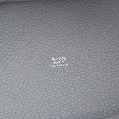 ピコタンロックPM グリパンタン ハンドバッグ トリヨンクレマンス グレー シルバー金具 K刻印 エルメス バッグ HERMES