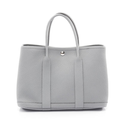 ガーデンパーティTPM グリパンタン ハンドバッグ トートバッグ ネゴンダ グレー シルバー金具 K刻印 エルメス バッグ HERMES