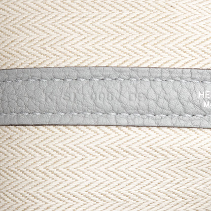 ガーデンパーティTPM グリパンタン ハンドバッグ トートバッグ ネゴンダ グレー シルバー金具 K刻印 エルメス バッグ HERMES