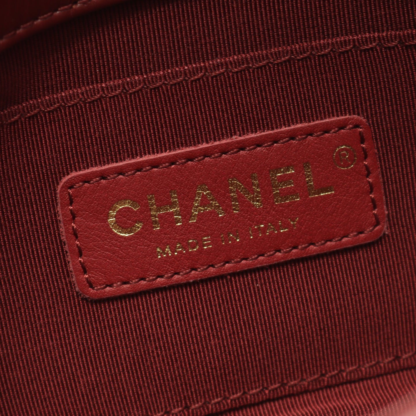 マトラッセ チェーンショルダーバッグ ラムスキン ボルドー ゴールド金具 シャネル バッグ CHANEL