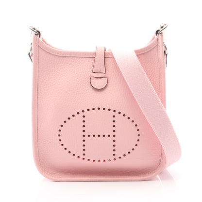 エヴリンTPM アマゾン ローズサクラ ショルダーバッグ トリヨンクレマンス ピンク シルバー金具 K刻印 エルメス バッグ HERMES