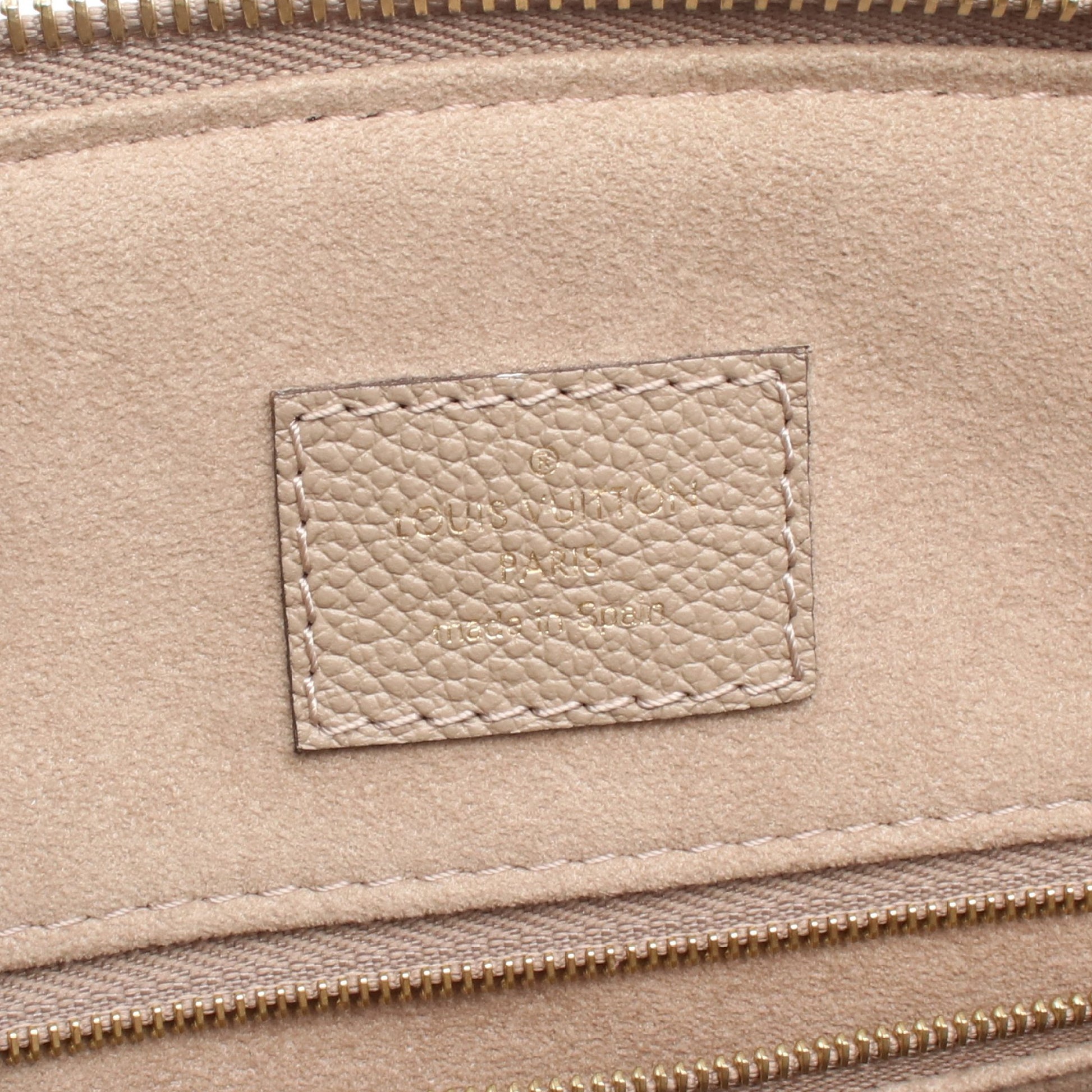 グラン パレMM モノグラムアンプラント トゥルトレール ハンドバッグ レザー グレーベージュ 2WAY ルイヴィトン バッグ LOUIS VUITTON