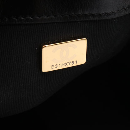 シャネル25 スモール チェーンショルダーバッグ レザー ブラック ゴールド金具 シャネル バッグ CHANEL