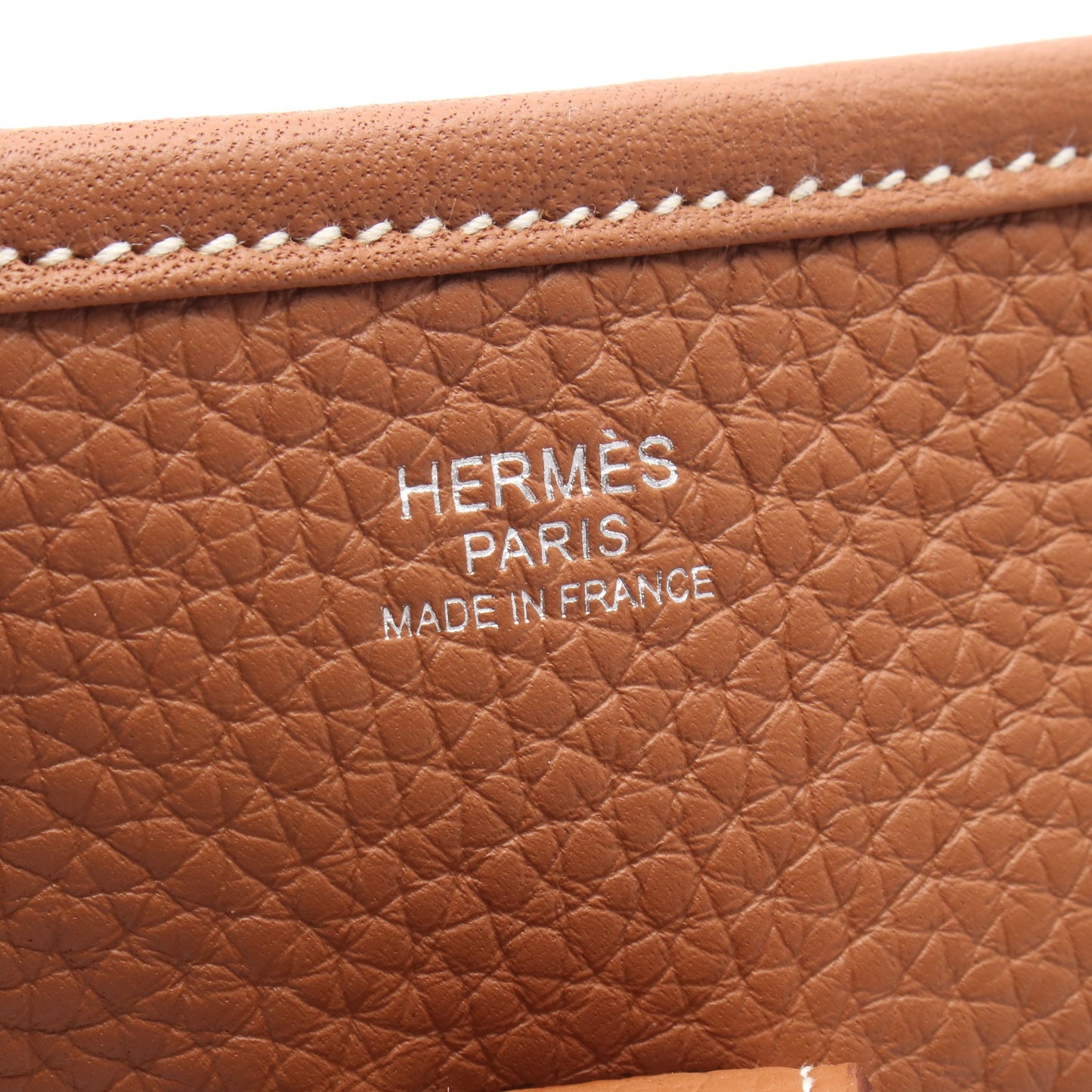 エヴリン 3 トロワ PM ゴールド ショルダーバッグ トリヨンクレマンス ブラウン シルバー金具 K刻印 エルメス バッグ HERMES