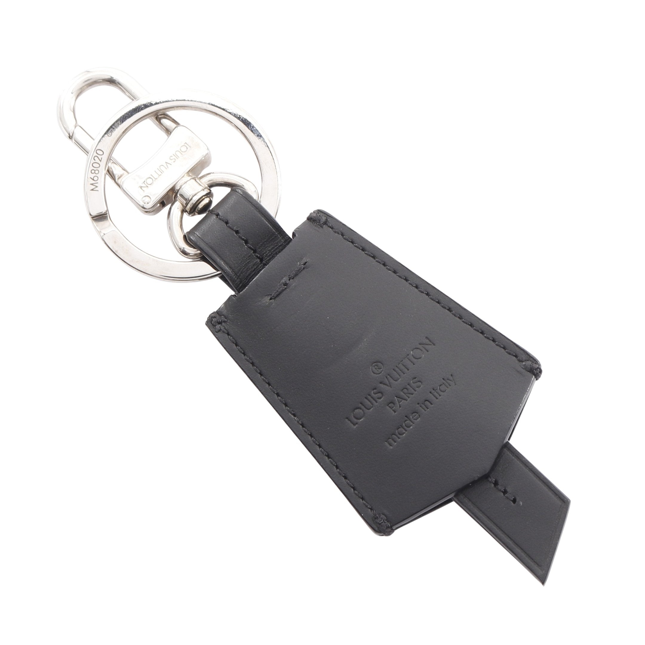 ルイヴィトン クロッシュクレ レザー キーリング バッグチャーム