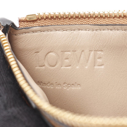 アナグラム コインカードホルダー カードケース コインケース レザー グレーブラウン ブラウン ロエベ 財布・小物 LOEWE