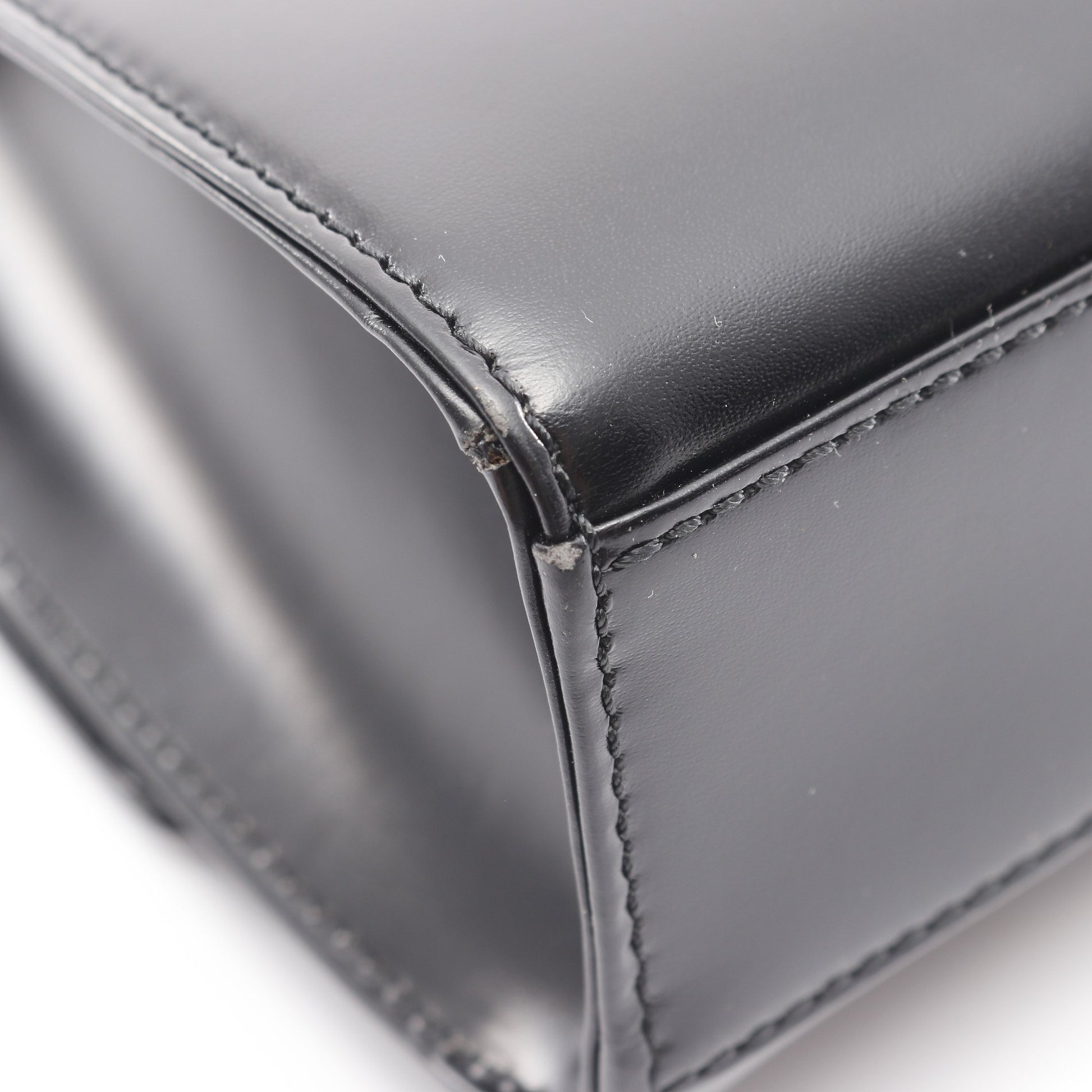 アテネ オペラ ハンドバッグ レザー ブラック ルイヴィトン バッグ LOUIS VUITTON