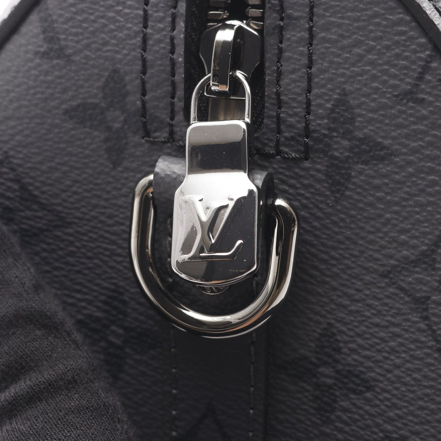 シティ キーポル モノグラムエクリプス リバース ショルダーバッグ PVC レザー ブラック グレー ルイヴィトン バッグ LOUIS VUITTON