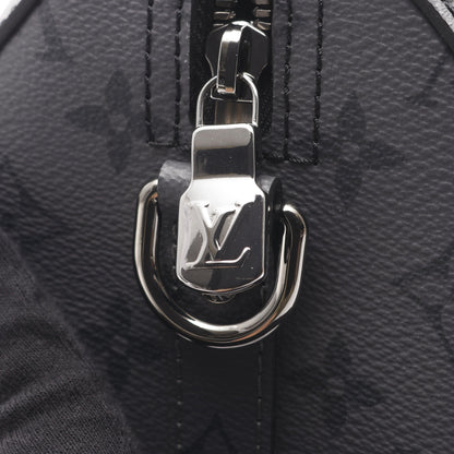 シティ キーポル モノグラムエクリプス リバース ショルダーバッグ PVC レザー ブラック グレー ルイヴィトン バッグ LOUIS VUITTON