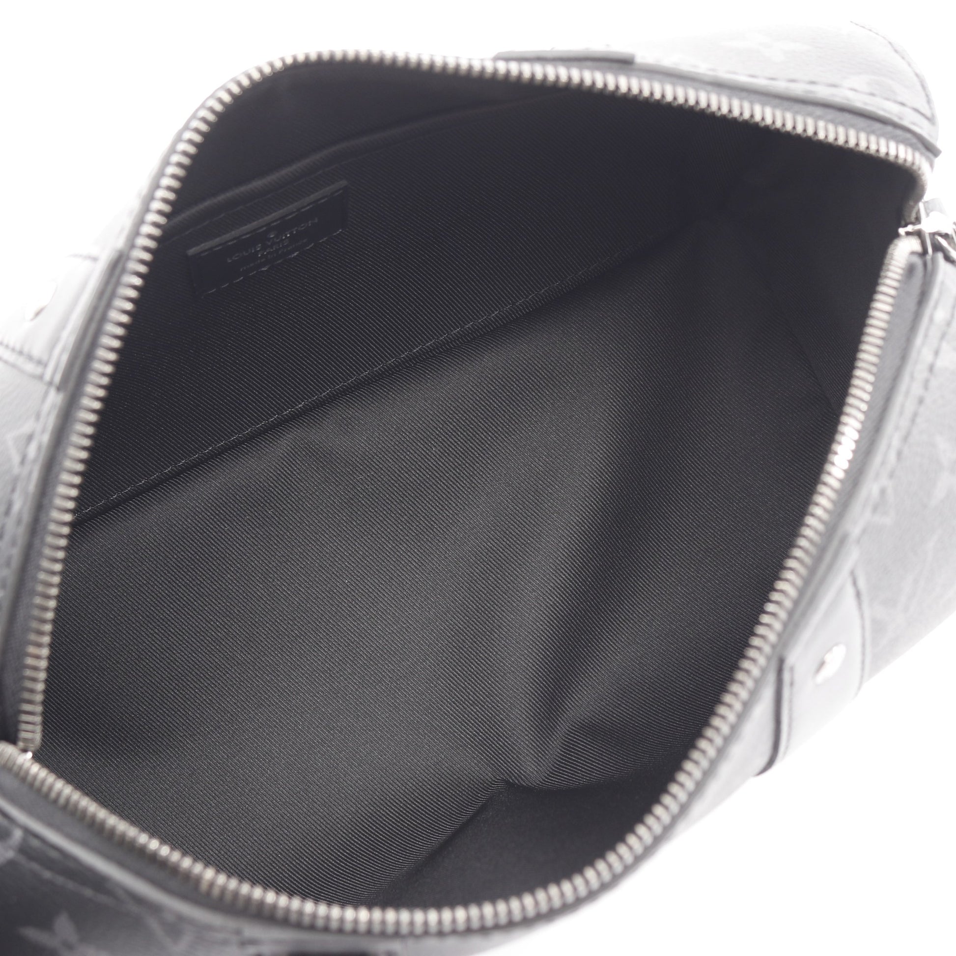 シティ キーポル モノグラムエクリプス リバース ショルダーバッグ PVC レザー ブラック グレー ルイヴィトン バッグ LOUIS VUITTON