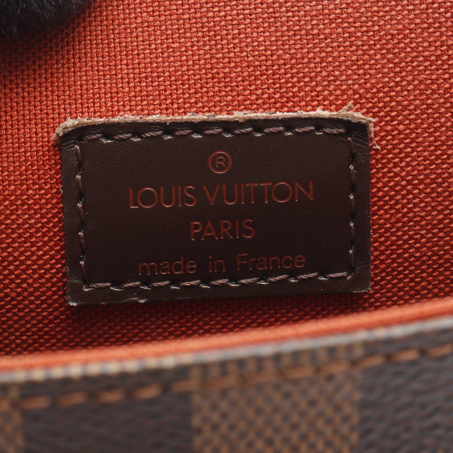 ポートベロー ダミエエベヌ ショルダーバッグ PVC レザー ブラウン ルイヴィトン バッグ LOUIS VUITTON