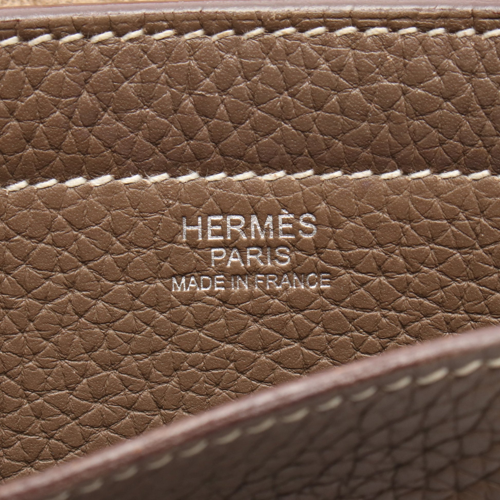 カバセリエ31 エトゥープ ショルダーバッグ トートバッグ トリヨンクレマンス グレーブラウン Z刻印 エルメス バッグ HERMES