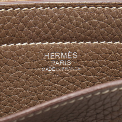 カバセリエ31 エトゥープ ショルダーバッグ トートバッグ トリヨンクレマンス グレーブラウン Z刻印 エルメス バッグ HERMES