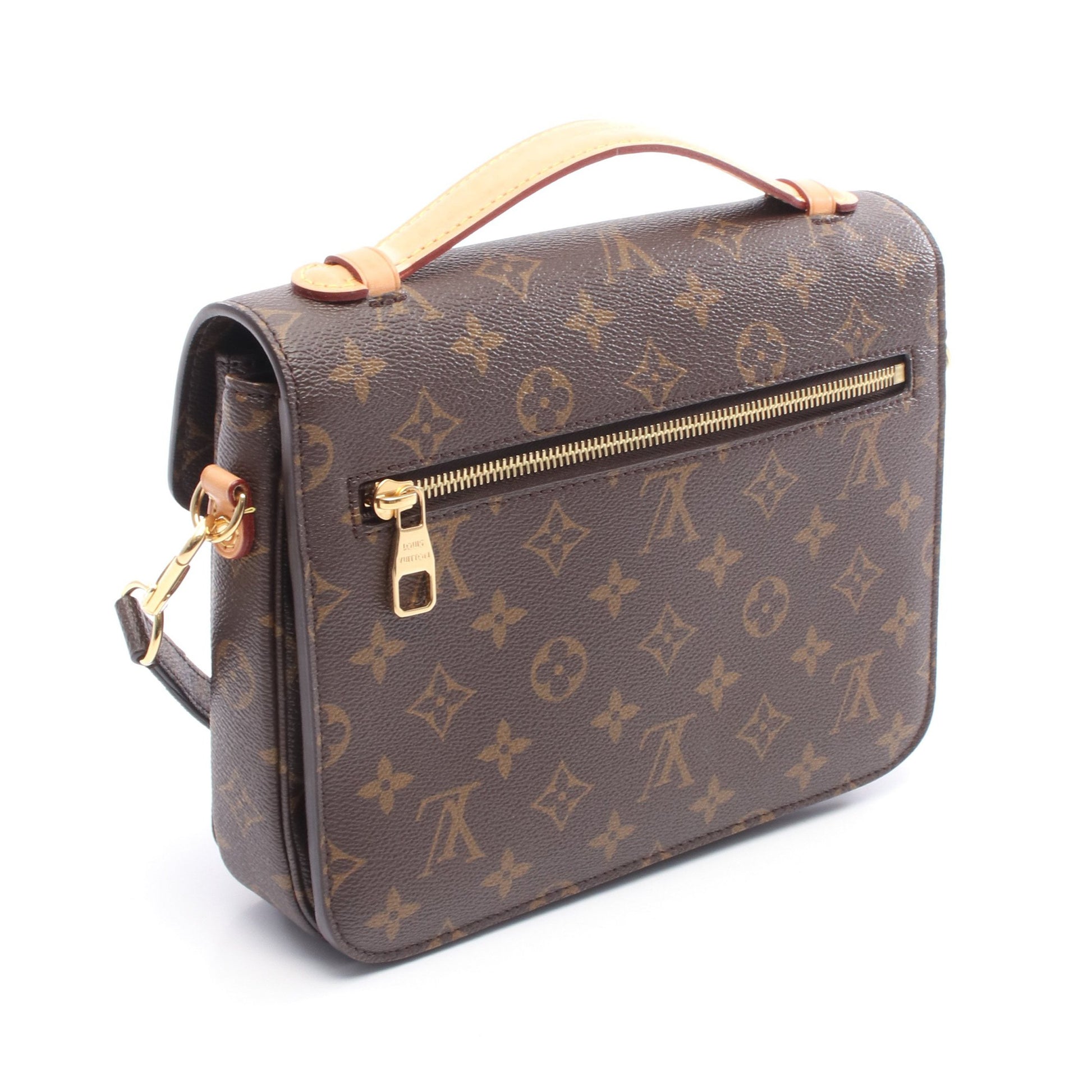 ポシェット メティス MM モノグラム ハンドバッグ PVC レザー ブラウン 2WAY ルイヴィトン バッグ LOUIS VUITTON