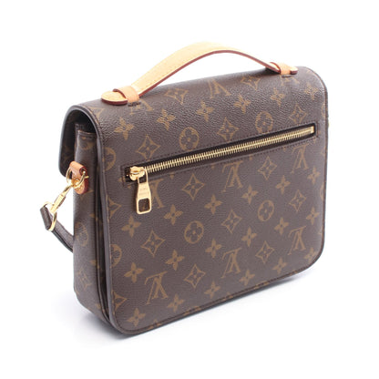 ポシェット メティス MM モノグラム ハンドバッグ PVC レザー ブラウン 2WAY ルイヴィトン バッグ LOUIS VUITTON