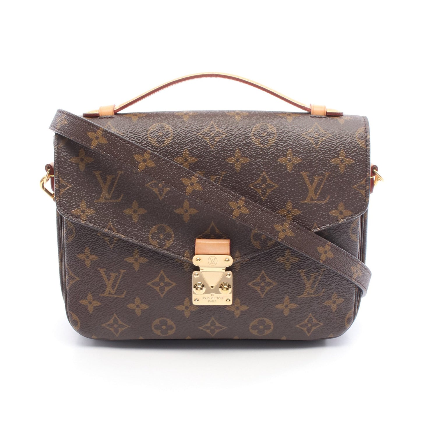 ポシェット メティス MM モノグラム ハンドバッグ PVC レザー ブラウン 2WAY ルイヴィトン バッグ LOUIS VUITTON