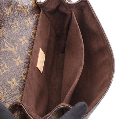 ポシェット メティス MM モノグラム ハンドバッグ PVC レザー ブラウン 2WAY ルイヴィトン バッグ LOUIS VUITTON