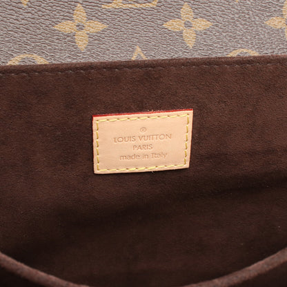 ポシェット メティス MM モノグラム ハンドバッグ PVC レザー ブラウン 2WAY ルイヴィトン バッグ LOUIS VUITTON