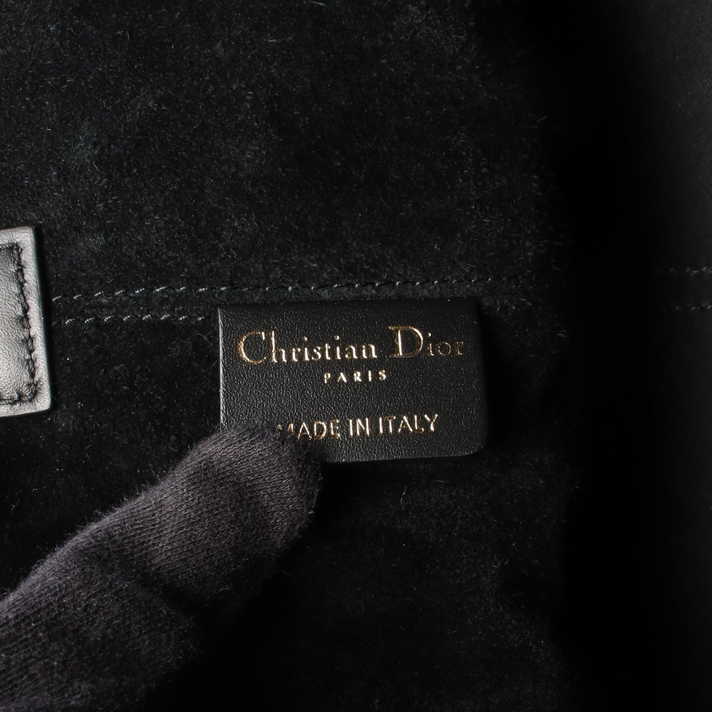 Toujours トゥージュール ミディアム マクロカナージュ ハンドバッグ レザー ブラック クリスチャンディオール バッグ Christian Dior