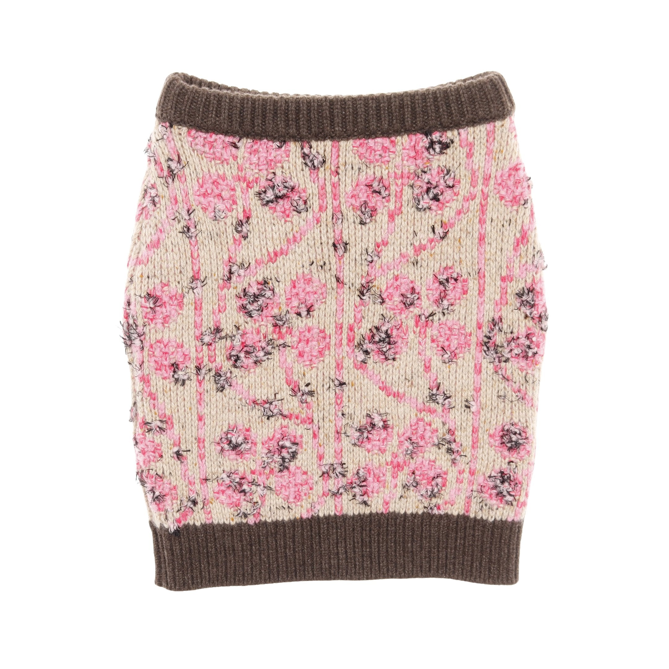 シャネル CHANEL ココマーク ニット スカート 衣料品 ボトムス シルク