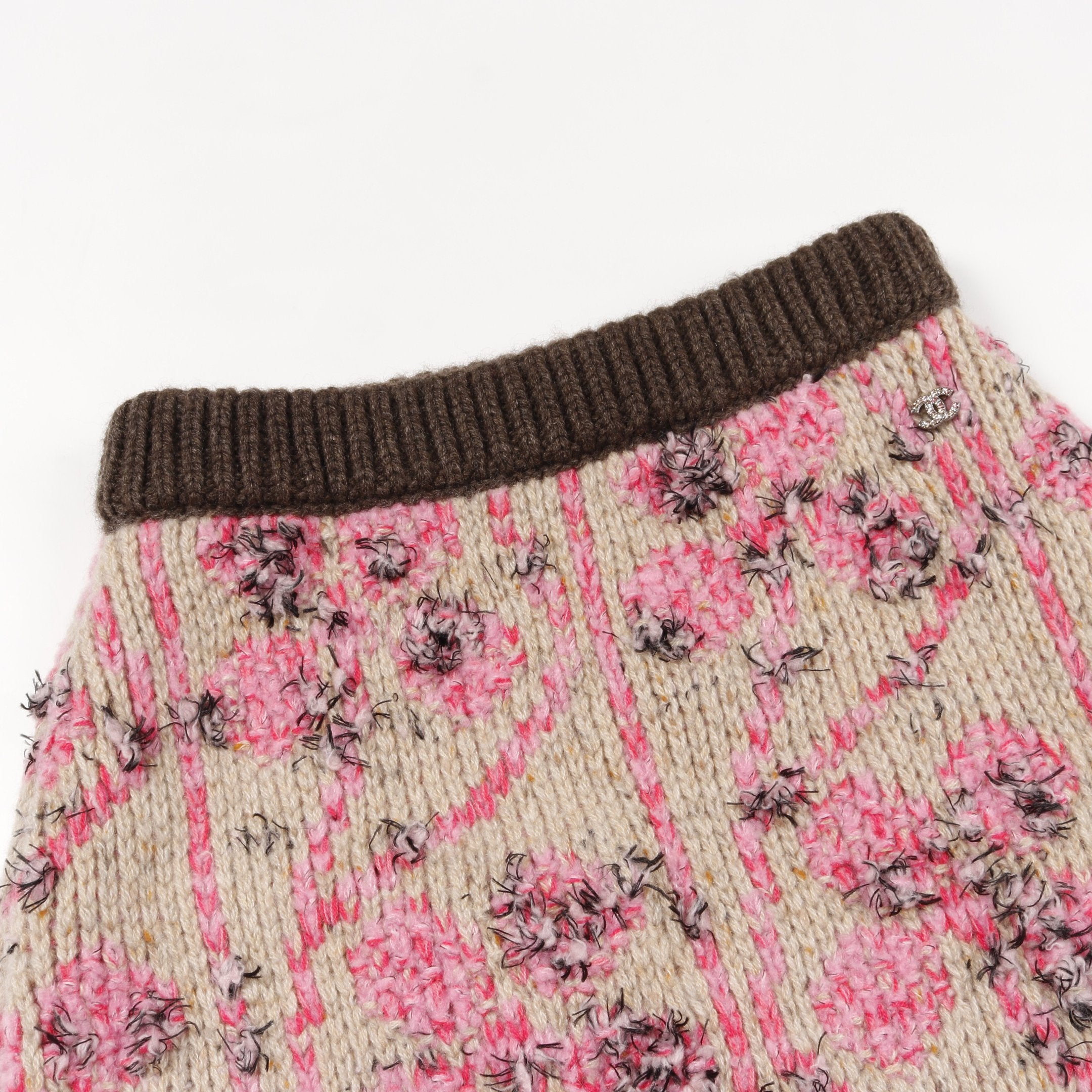 シャネル ニットスカート ピンクベージュ 【公式通販】