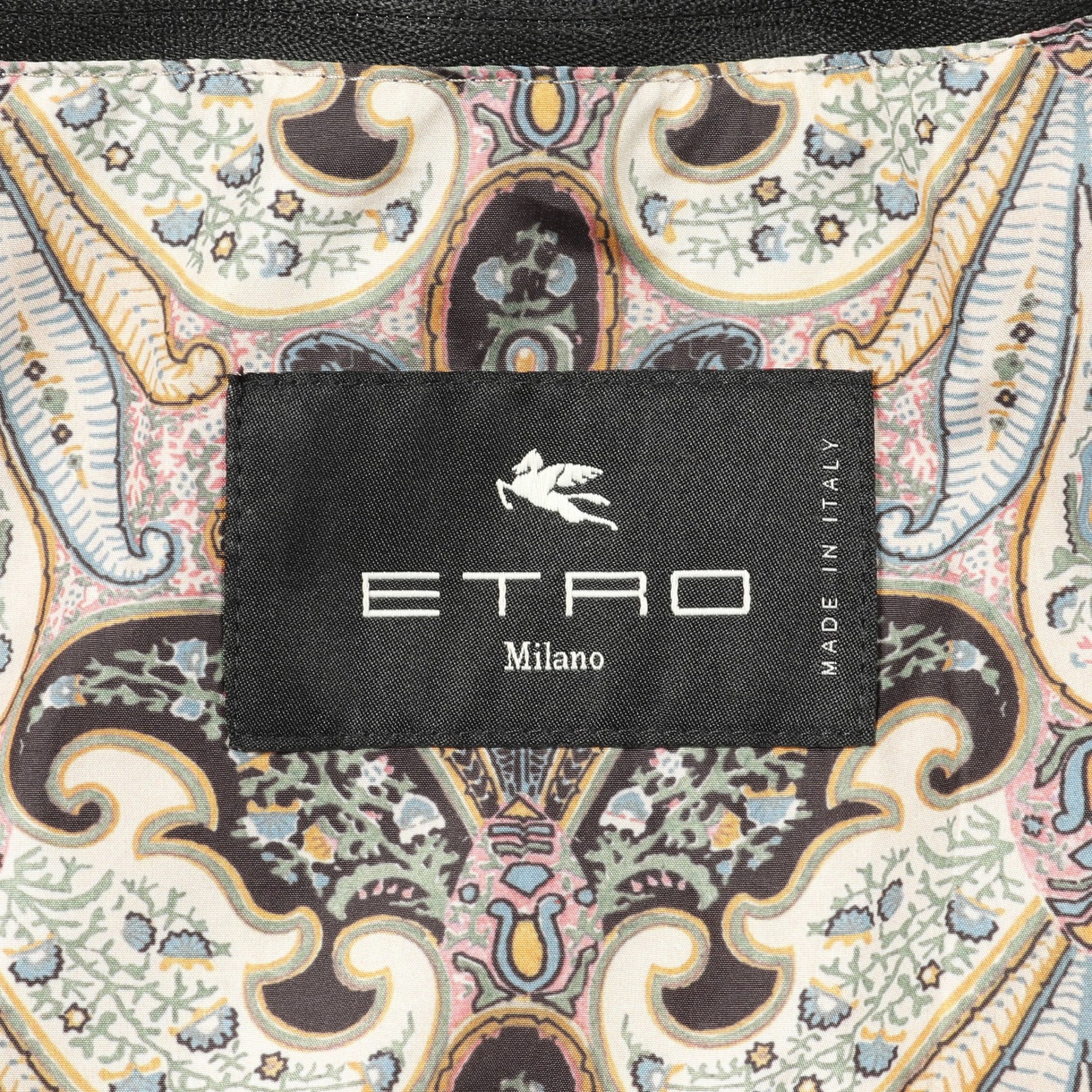 ダウンコート ブルー エトロ アウター ETRO