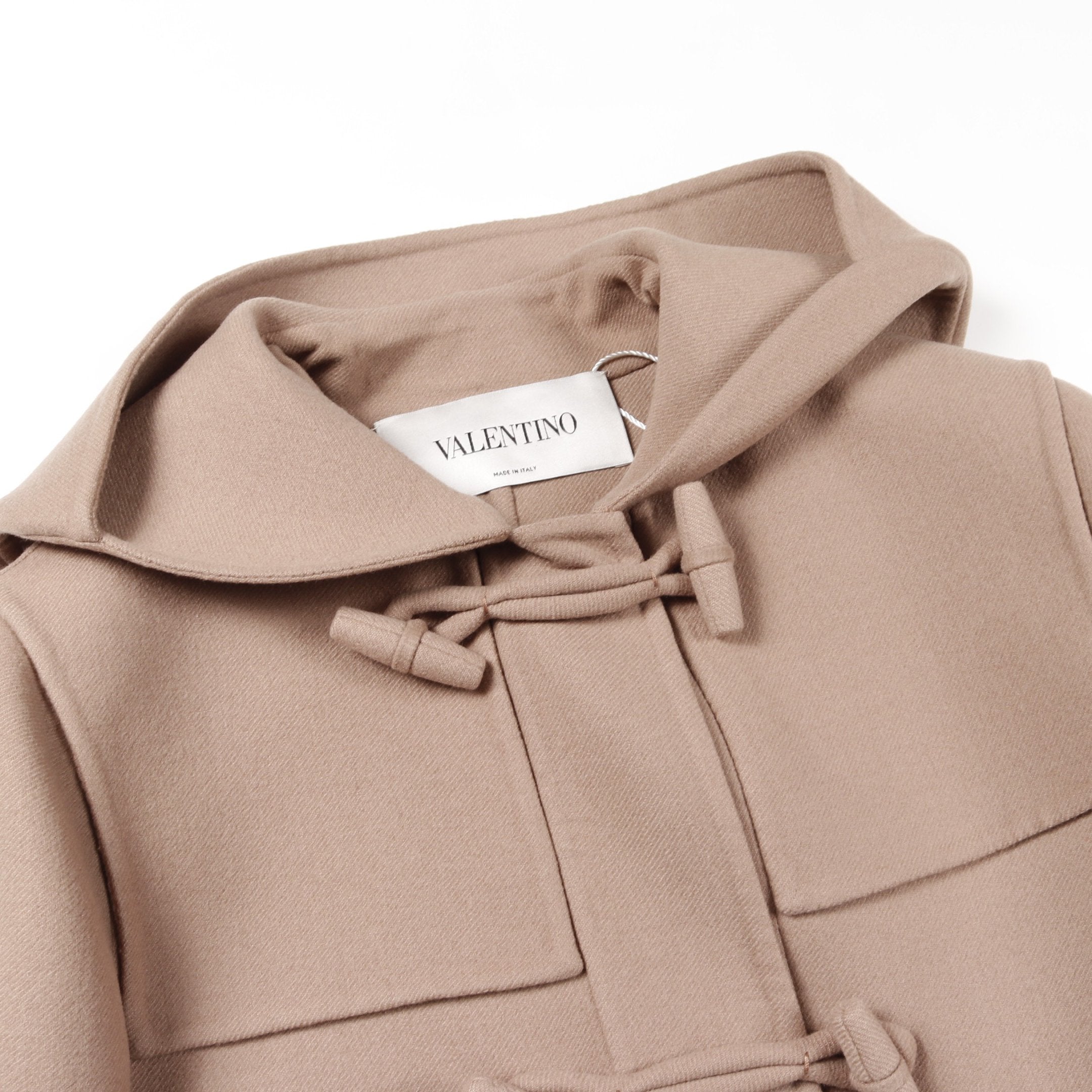ダッフルコート ウール ライトブラウン ヴァレンティノ – RECLO