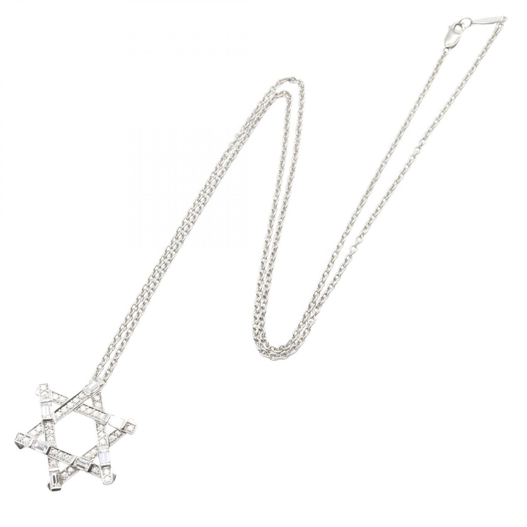 トラフィックスター ダイヤ ネックレス ネックレス PT950 ダイヤモンド プラチナ クリア ハリーウィンストン アクセサリー Harry Winston