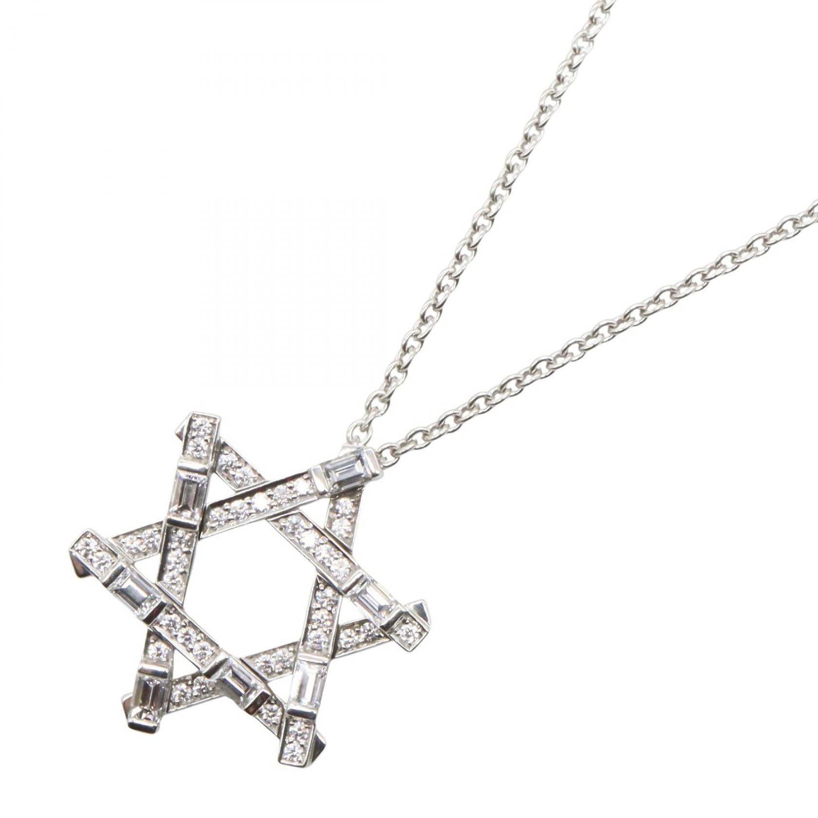 トラフィックスター ダイヤ ネックレス ネックレス PT950 ダイヤモンド プラチナ クリア ハリーウィンストン アクセサリー Harry Winston