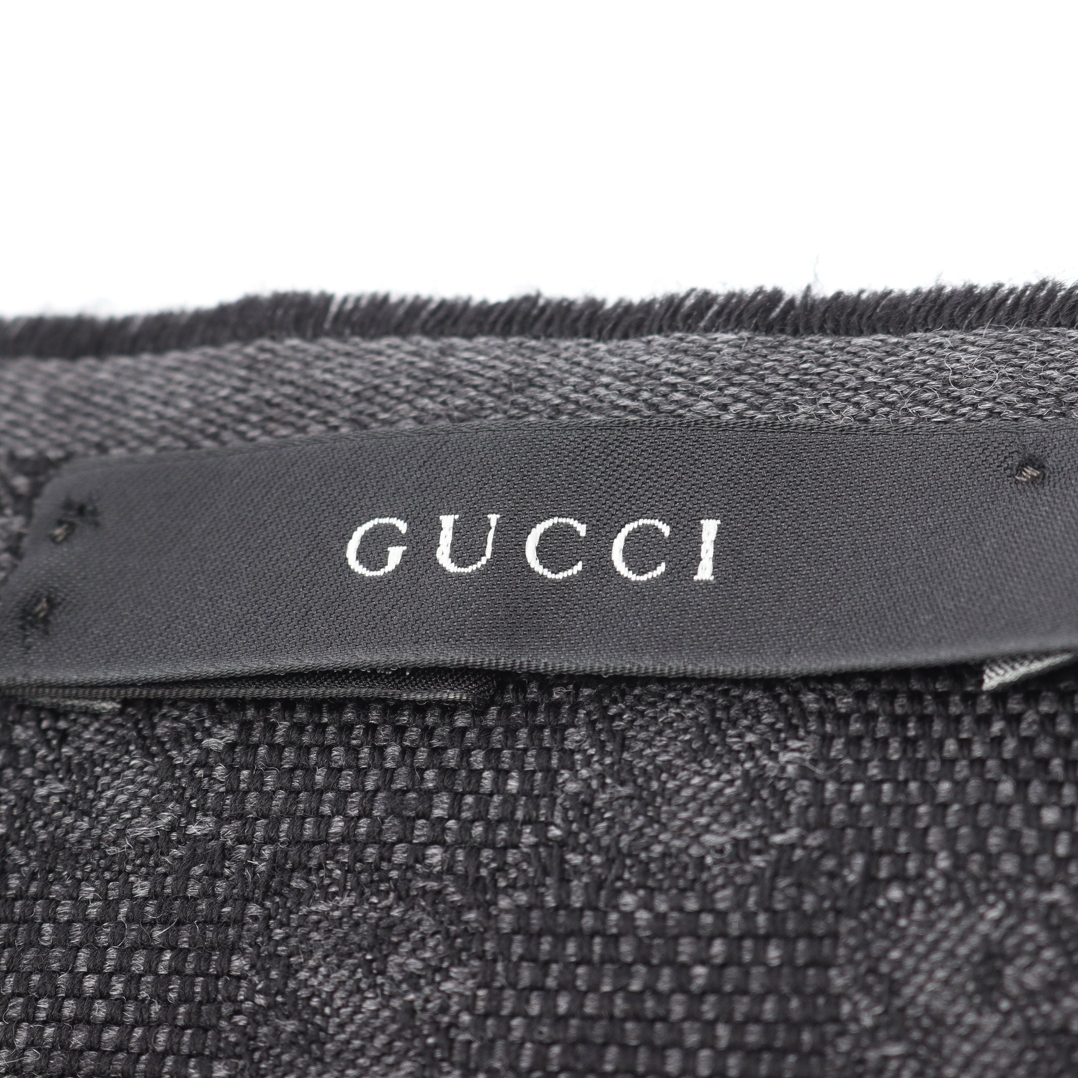 GUCCI シェリーライン　ウール　マフラー Qoo10] GUCCI マフラー 268941 シェリーライン : バッグ・雑貨