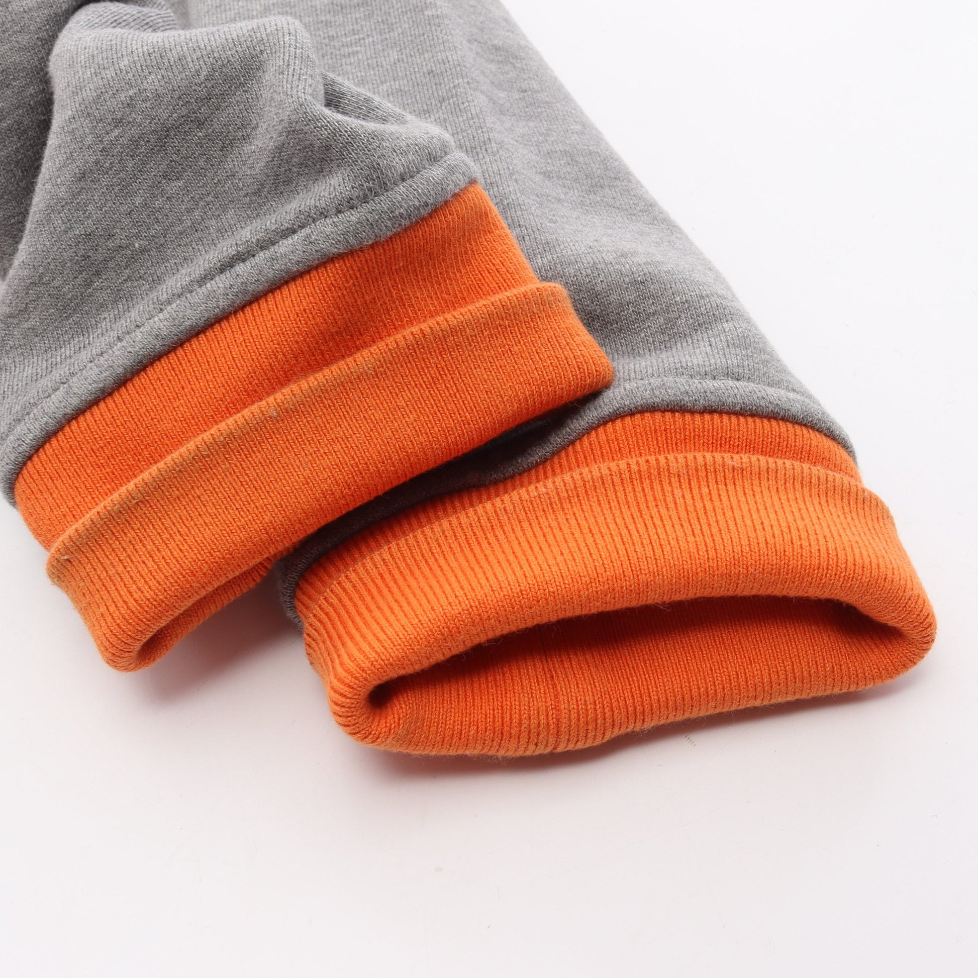 セリエボタン テディ ブルゾン コットン オレンジ グレー エルメス アウター HERMES