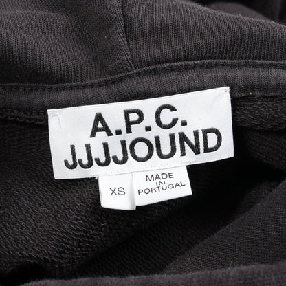 A.P.C. × JJJJOUND プルオーバーパーカー ロゴ刺繍 コットン ブラック アーペーセー トップス A.P.C.