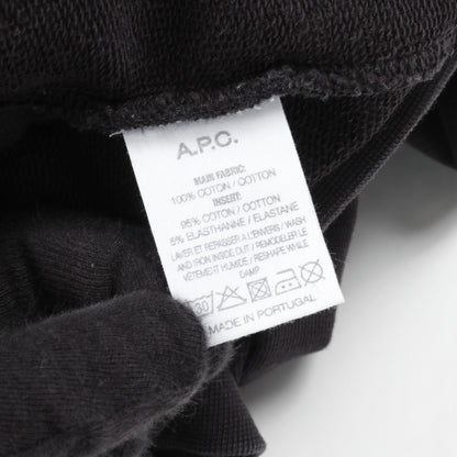 A.P.C. × JJJJOUND プルオーバーパーカー ロゴ刺繍 コットン ブラック アーペーセー トップス A.P.C.