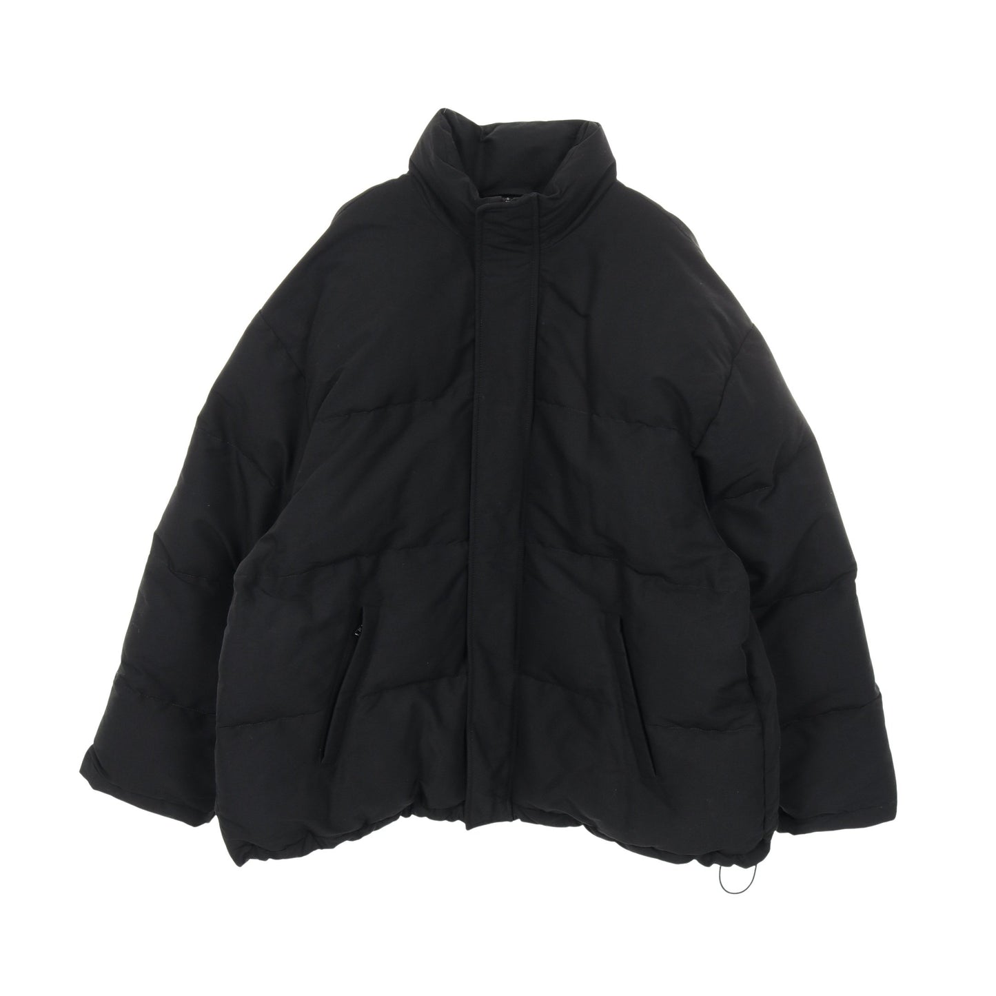 BOXY PUFFER ボクシーパファー ジャケット ナイロン ブラック 中綿 ダメージ加工 バレンシアガ アウター BALENCIAGA