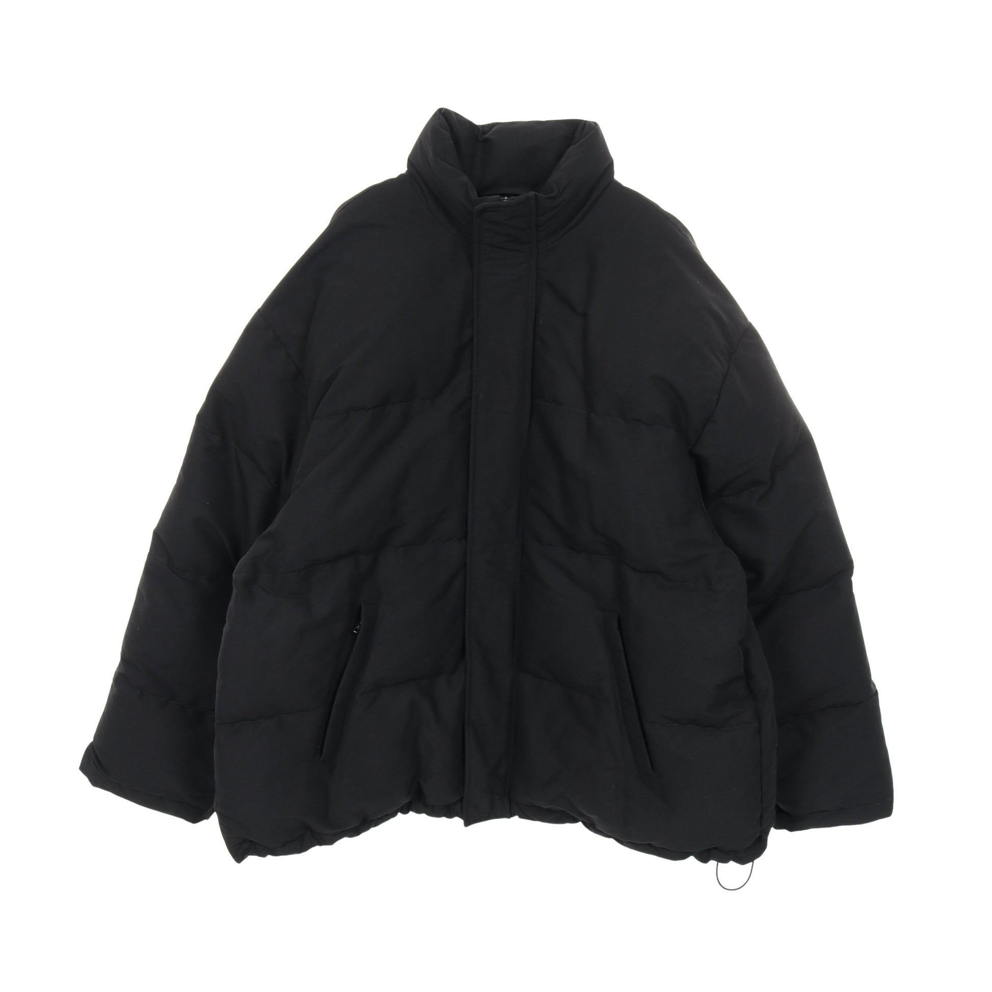 BOXY PUFFER ボクシーパファー ジャケット ナイロン ブラック 中綿 ダメージ加工 バレンシアガ アウター BALENCIAGA