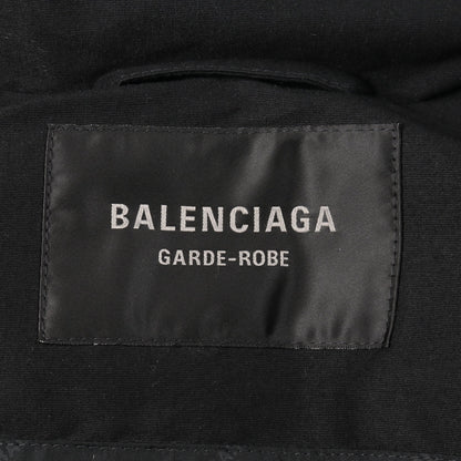 BOXY PUFFER ボクシーパファー ジャケット ナイロン ブラック 中綿 ダメージ加工 バレンシアガ アウター BALENCIAGA