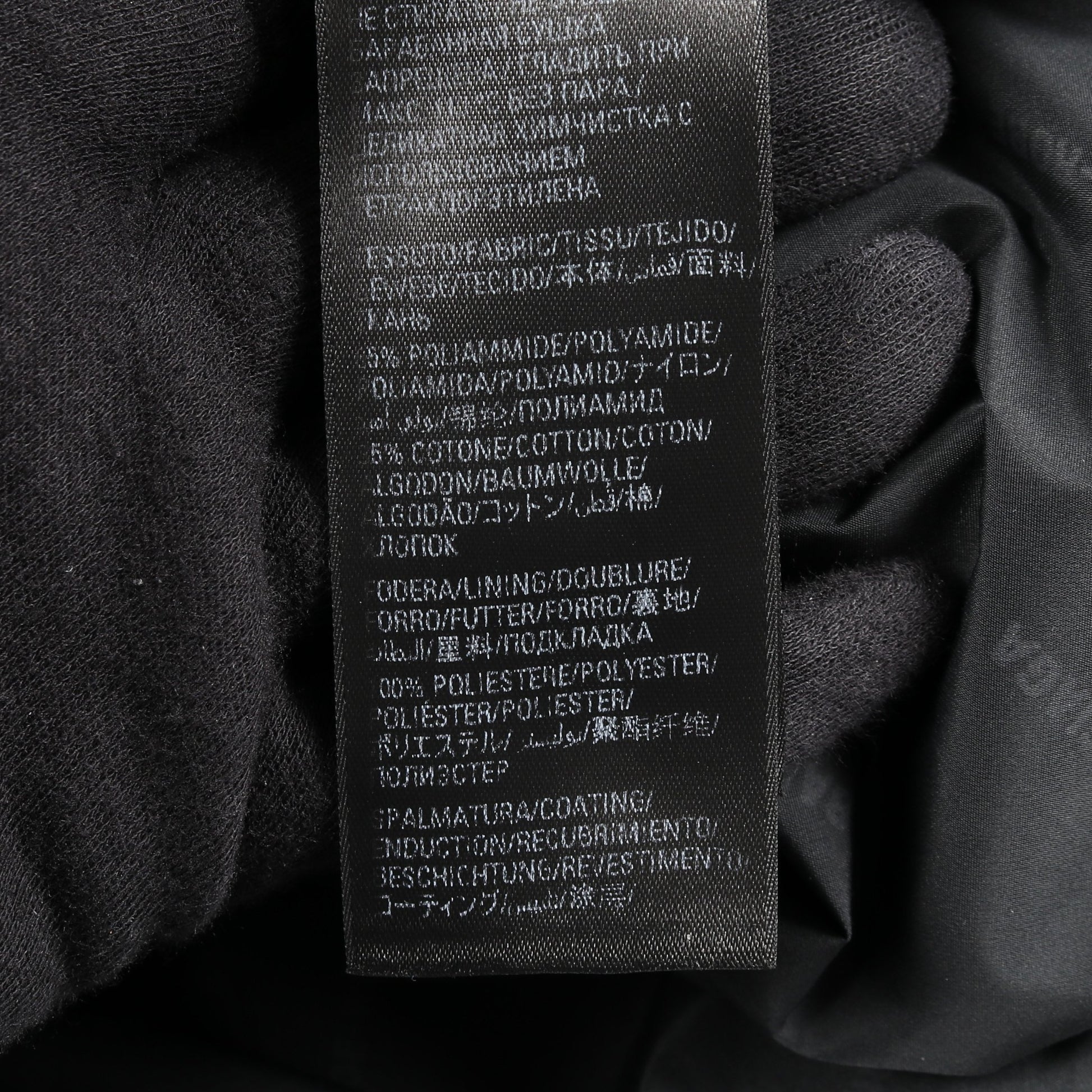 BOXY PUFFER ボクシーパファー ジャケット ナイロン ブラック 中綿 ダメージ加工 バレンシアガ アウター BALENCIAGA