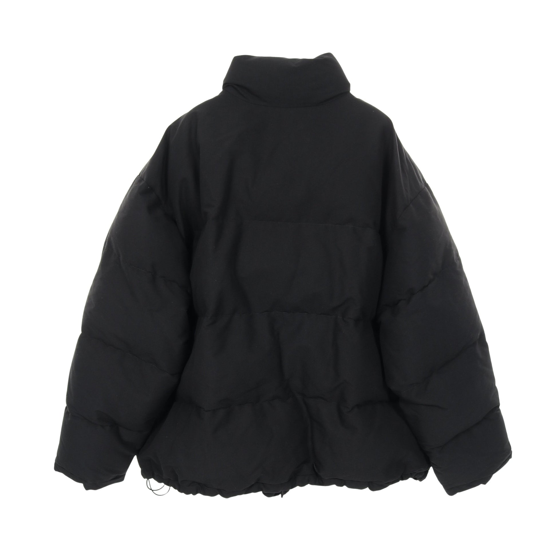 BOXY PUFFER ボクシーパファー ジャケット ナイロン ブラック 中綿 ダメージ加工 バレンシアガ アウター BALENCIAGA