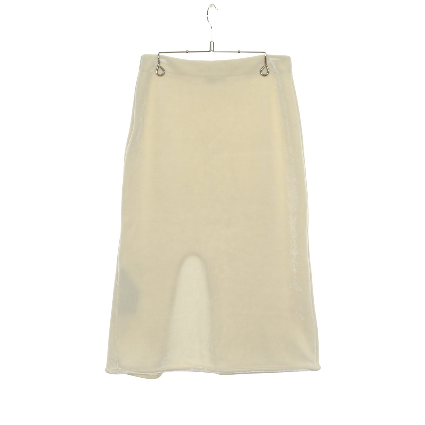 ベロア スカート ビスコース ウール オフホワイト ジルサンダー ボトムス JIL SANDER