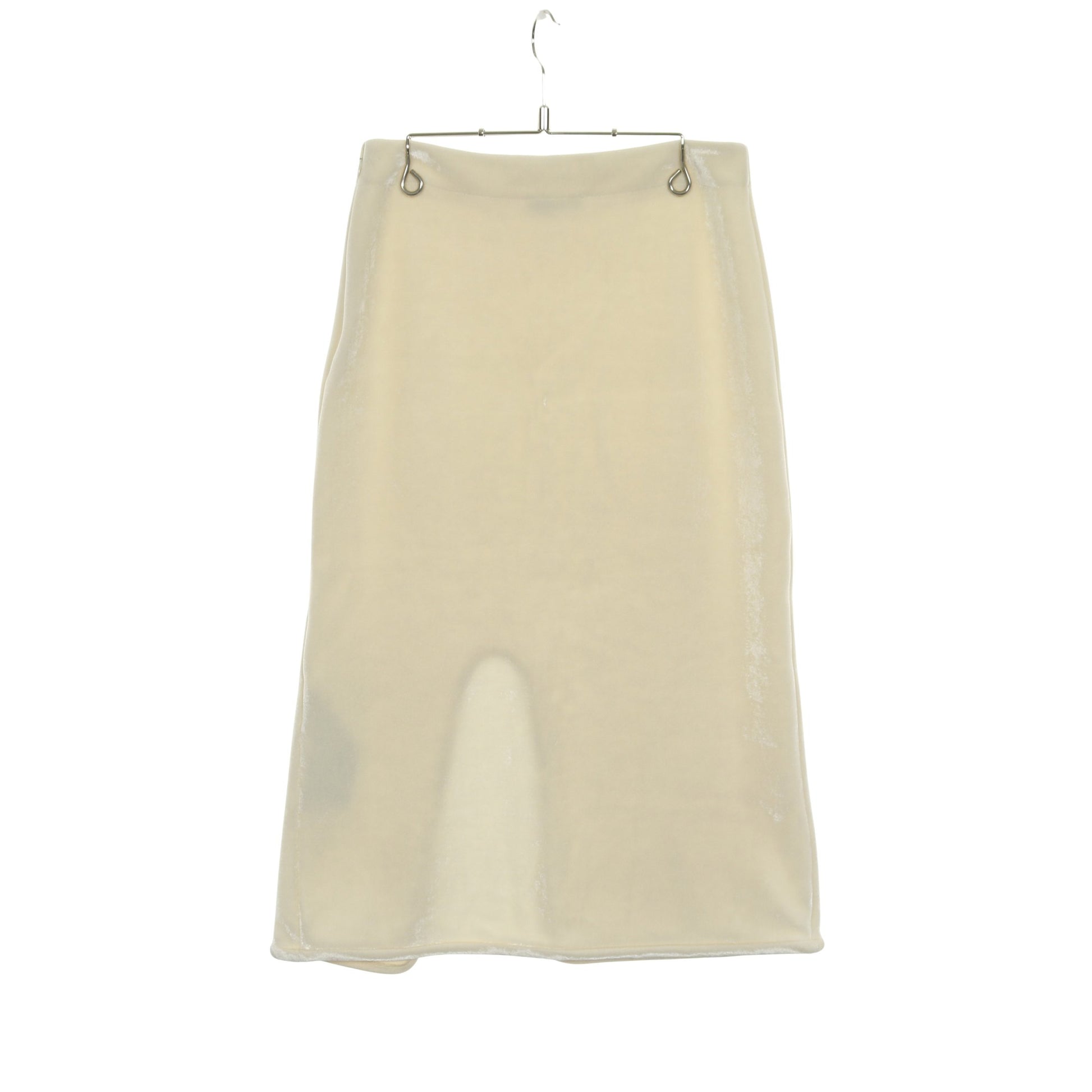 ベロア スカート ビスコース ウール オフホワイト ジルサンダー ボトムス JIL SANDER