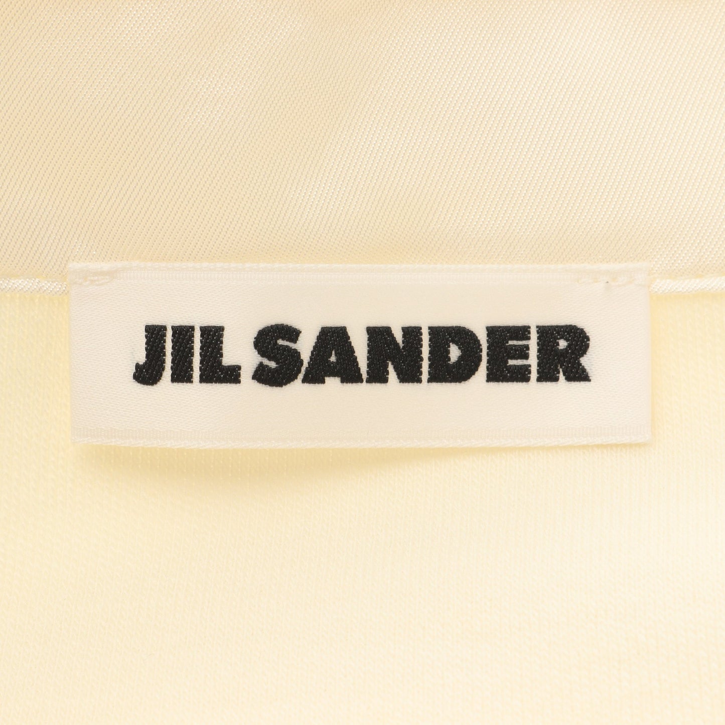 ベロア スカート ビスコース ウール オフホワイト ジルサンダー ボトムス JIL SANDER