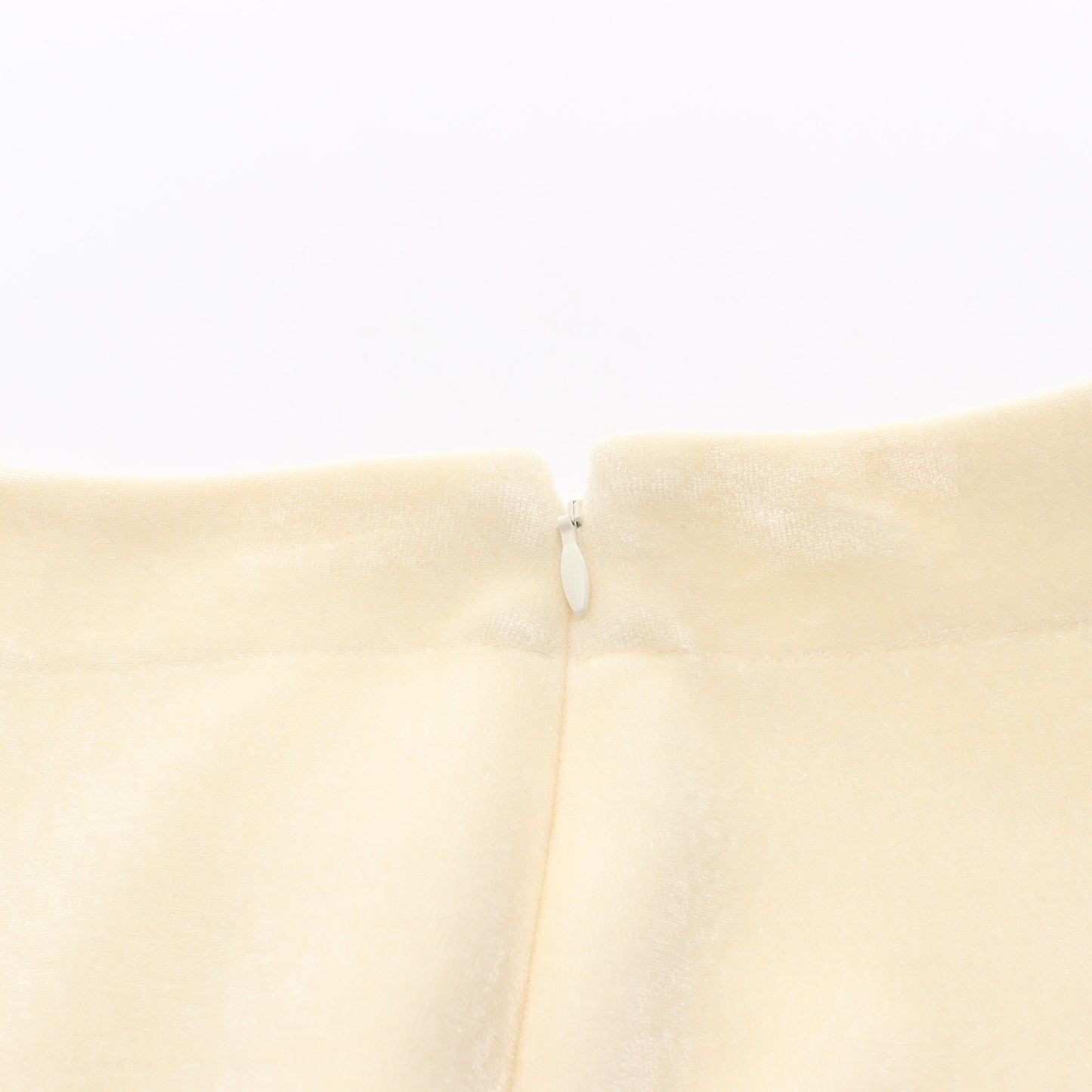 ベロア スカート ビスコース ウール オフホワイト ジルサンダー ボトムス JIL SANDER