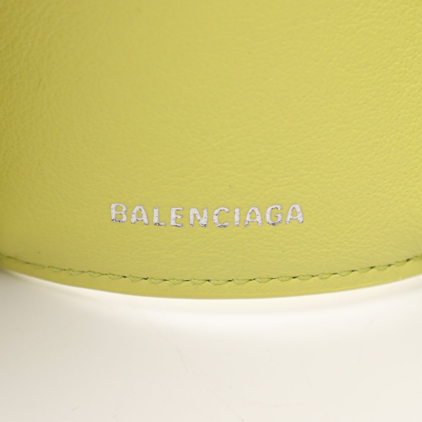 ペーパーミニウォレット 三つ折り財布 レザー ライトイエロー バレンシアガ 財布・小物 BALENCIAGA