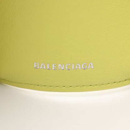 ペーパーミニウォレット 三つ折り財布 レザー ライトイエロー バレンシアガ 財布・小物 BALENCIAGA