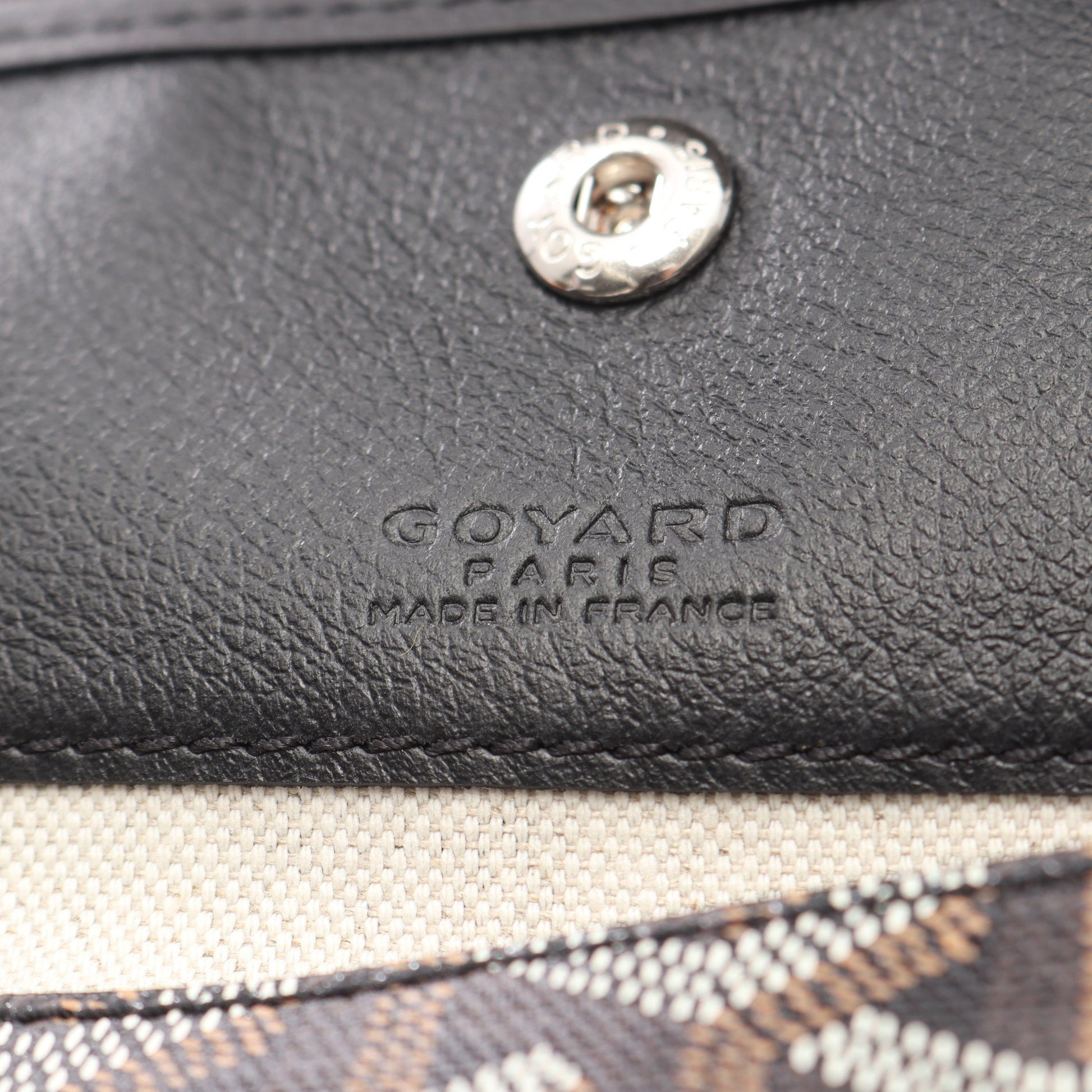 サンルイPM ハンドバッグ トートバッグ コーティングキャンバス レザー ブラック マルチカラー ゴヤール バッグ GOYARD