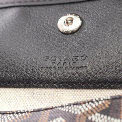 サンルイPM ハンドバッグ トートバッグ コーティングキャンバス レザー ブラック マルチカラー ゴヤール バッグ GOYARD