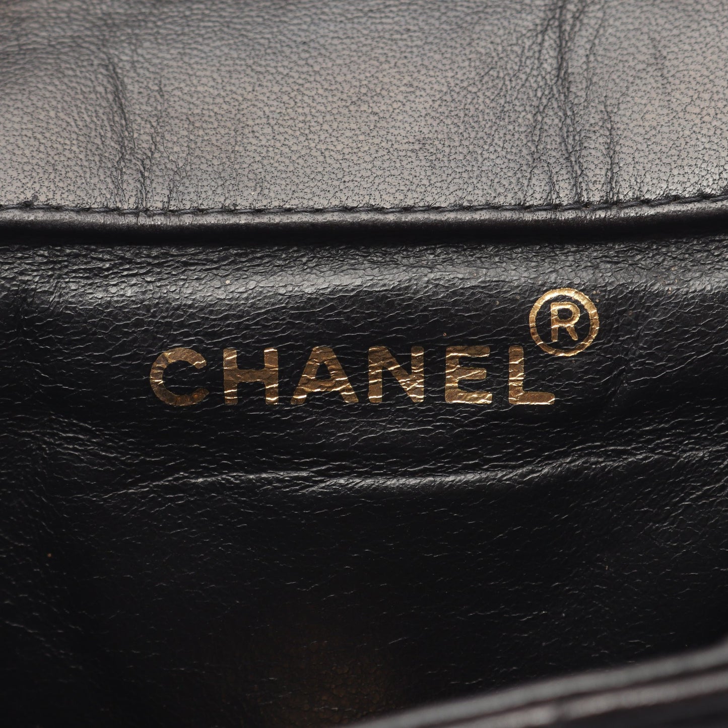 マトラッセ バックパック リュックサック ラムスキン ブラック ゴールド金具 シャネル バッグ CHANEL