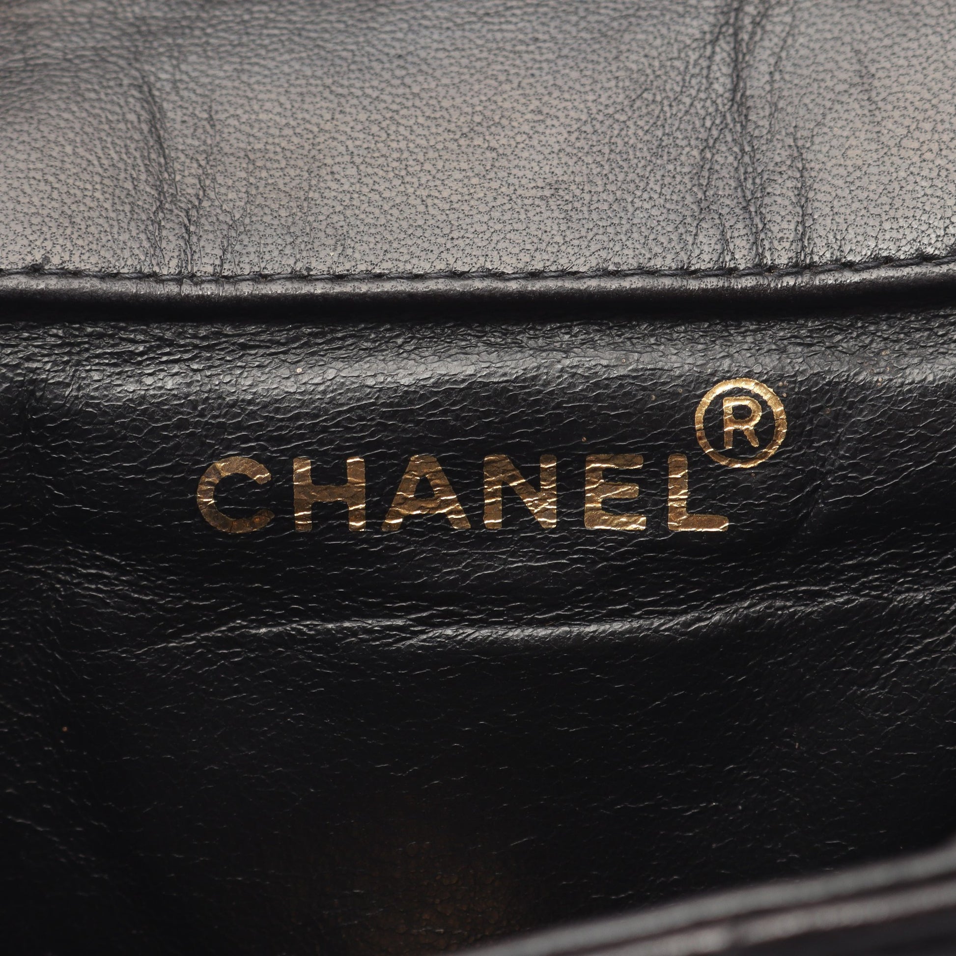マトラッセ バックパック リュックサック ラムスキン ブラック ゴールド金具 シャネル バッグ CHANEL
